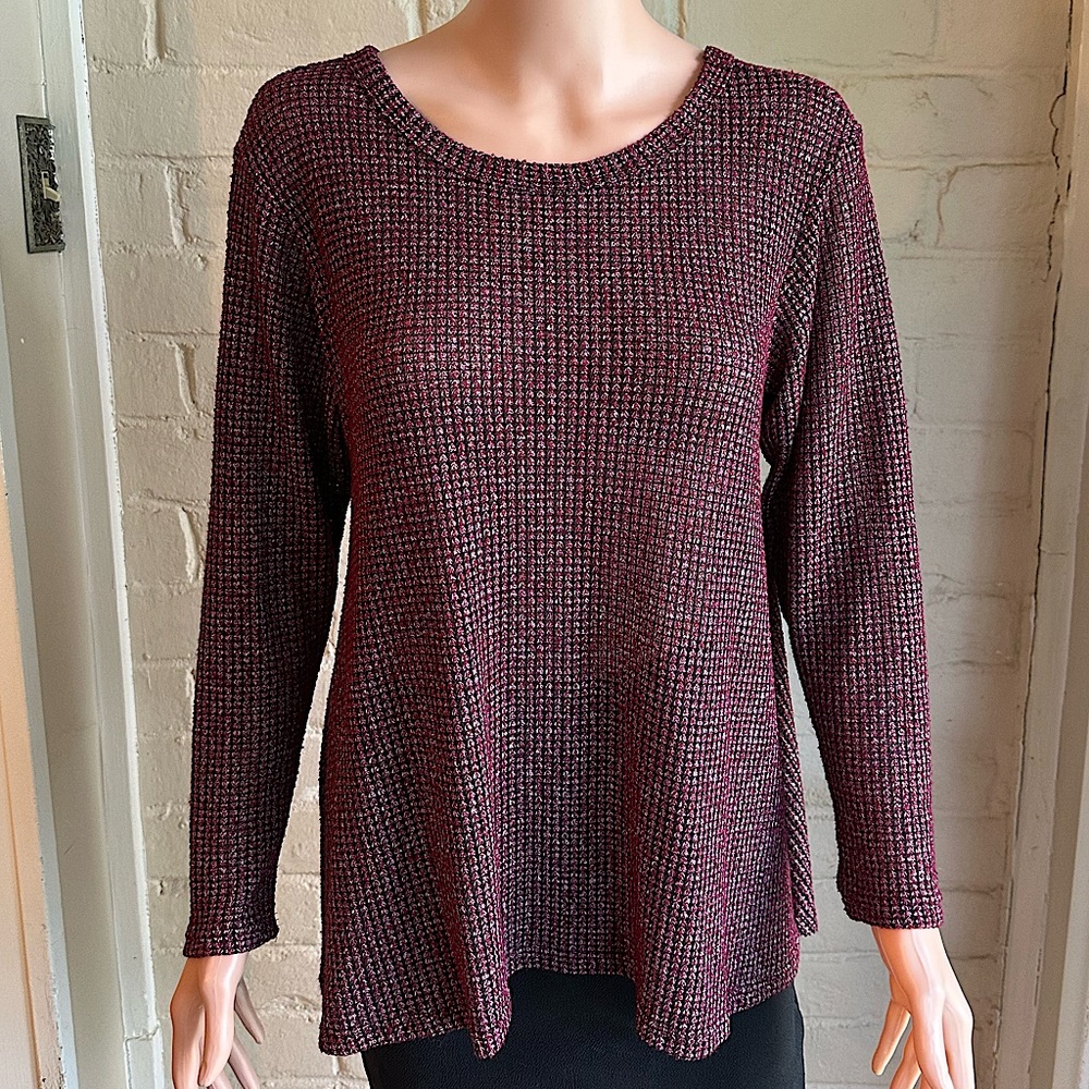 Altar’d State size small burgundy purple sweater